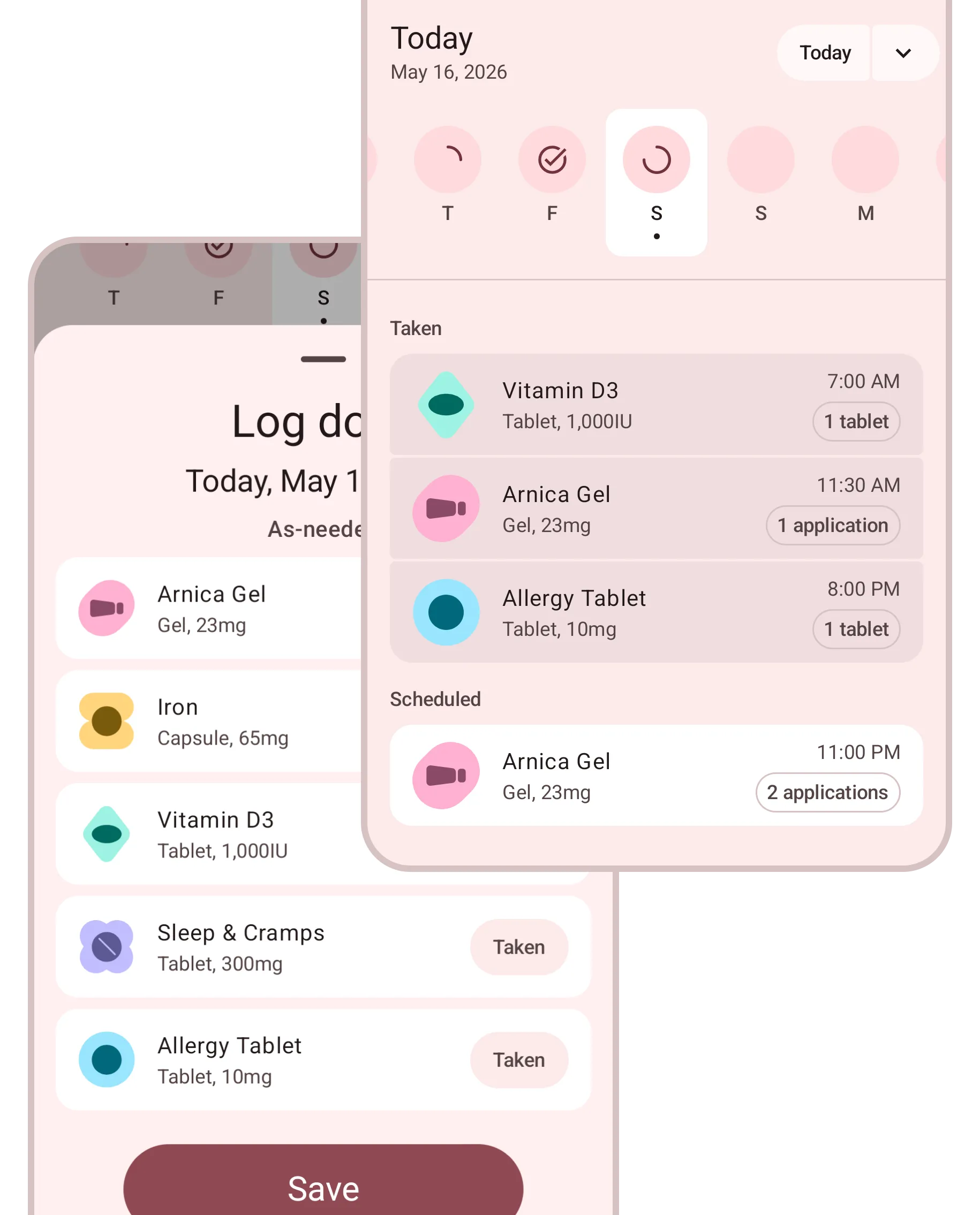 Schedule editor with cycle configuration